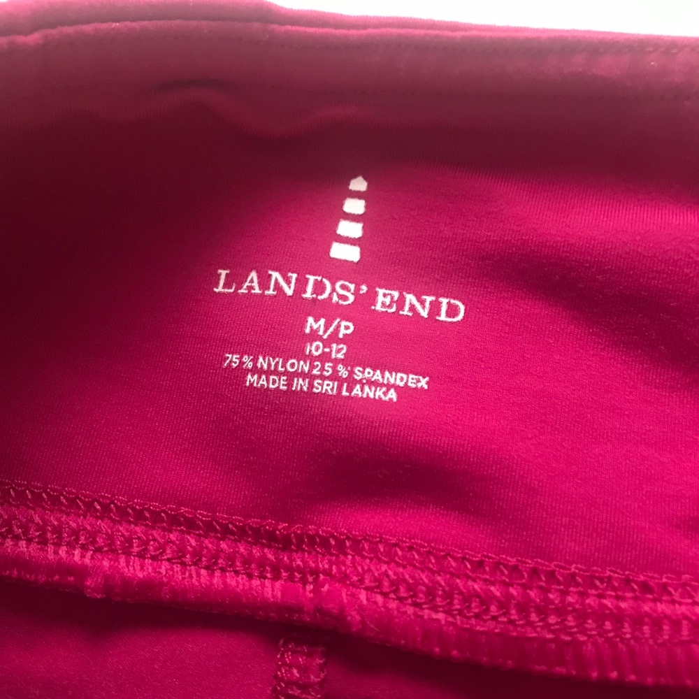 Lands’ End Magenta Athletic tennis skirt Skort Medium Petite - Picture 3 of 4